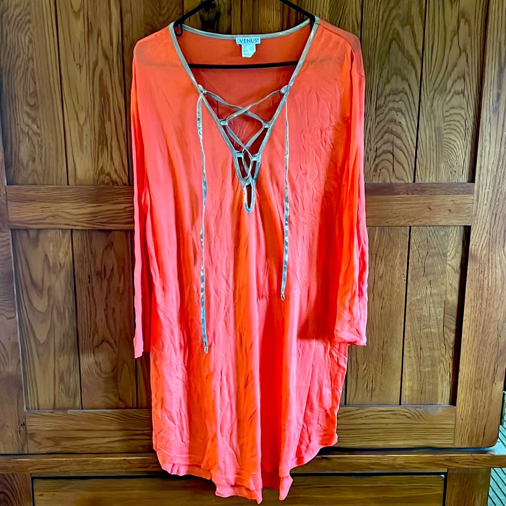 Venus Orange Sherbet Cover Up